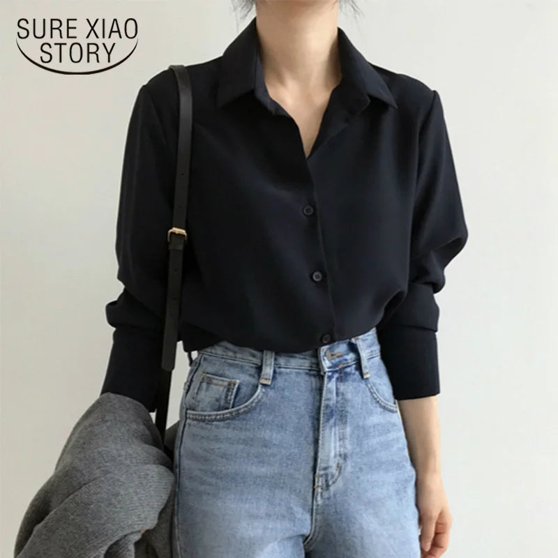Silk Satin Batwing Sleeve Blouse