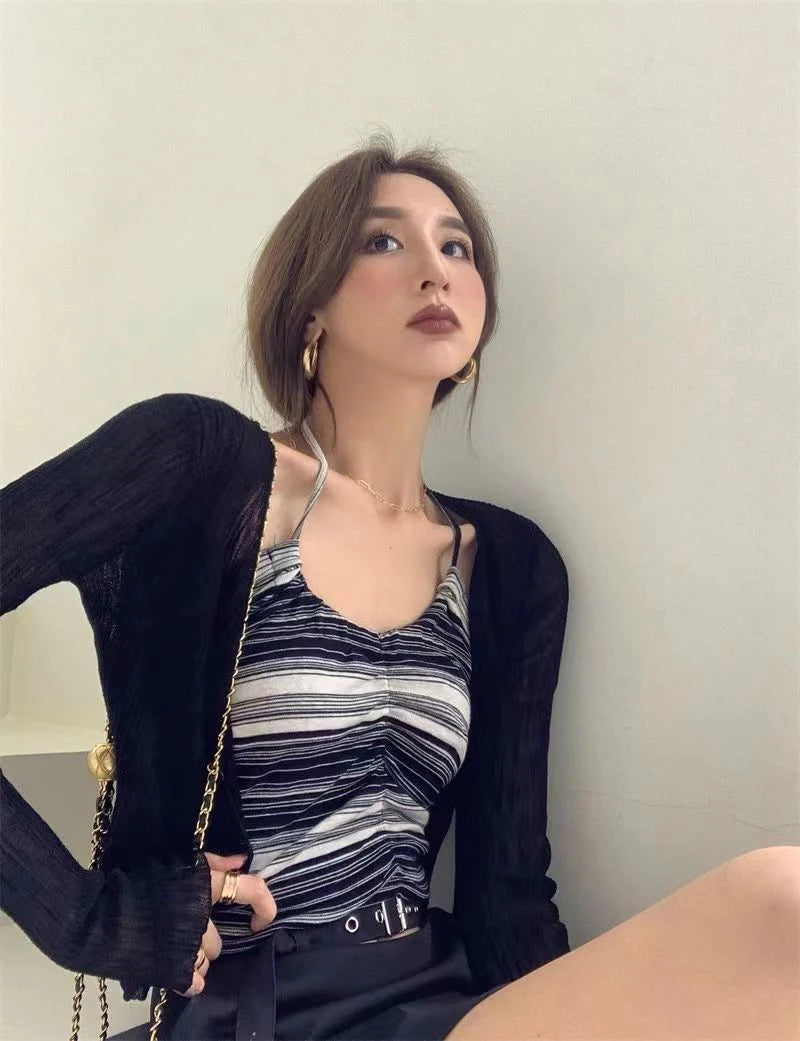Korean Style See-Through Sunscreen Cardigan