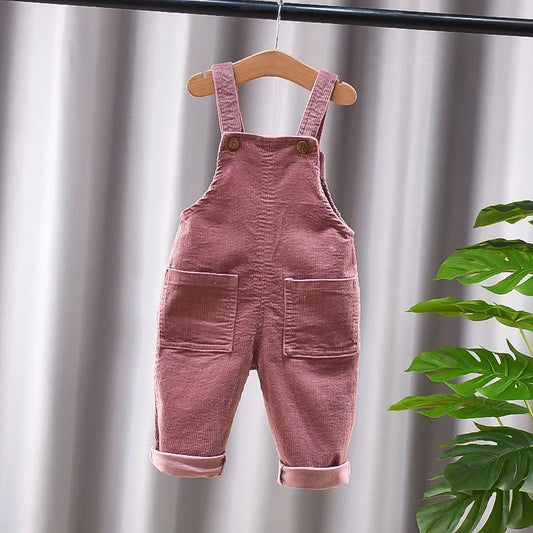 DIIMUU Baby Cotton Overalls – For Boys & Girls