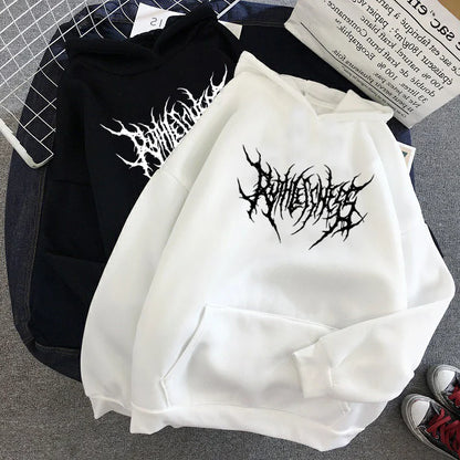Casual Gothic Hoodie – Streetwear