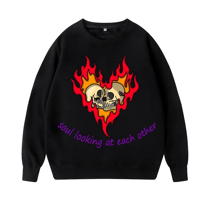 Casual Gothic Hoodie – Streetwear