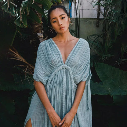 European & American Style Halter Summer Dress