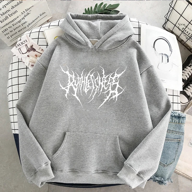 Casual Gothic Hoodie – Streetwear