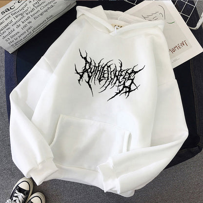 Casual Gothic Hoodie – Streetwear