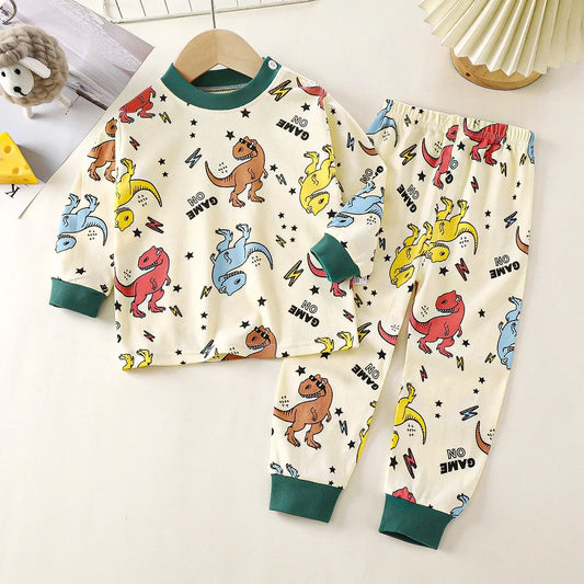 Cute Christmas Pajamas for Kids – T-shirt & Pants Set